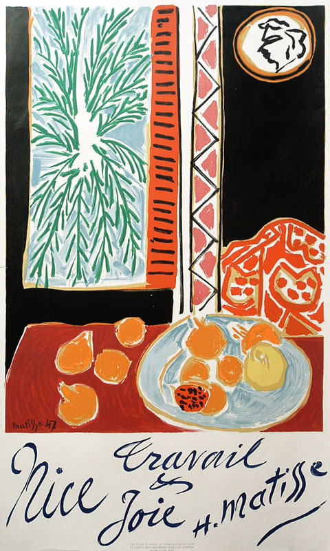 Travail et Joie - Nice by Henri Matisse