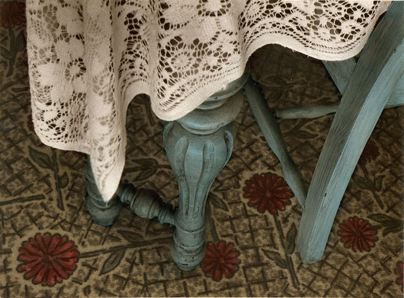 Images From Home  (table leg) by Patricia Mercer