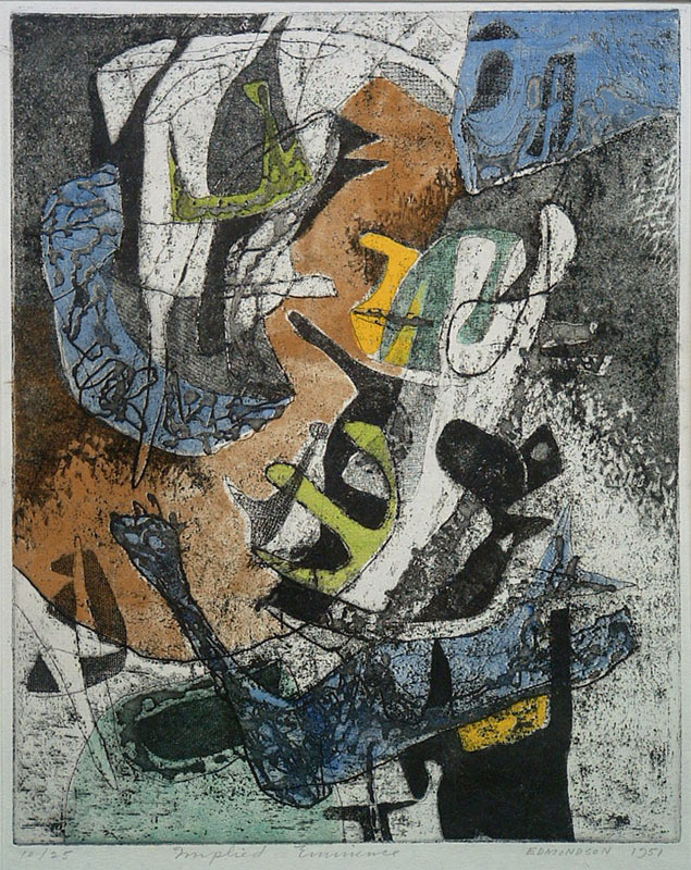 Implied Eminence by Leonard Edmondson Annex Galleries Fine Prints