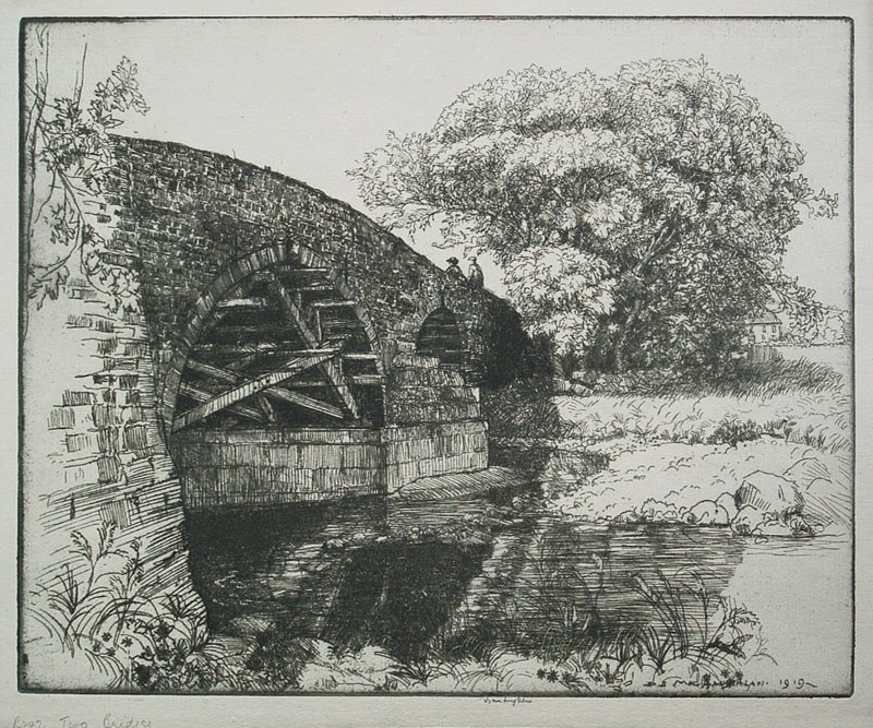 Two Bridges by Donald Shaw MacLaughlan