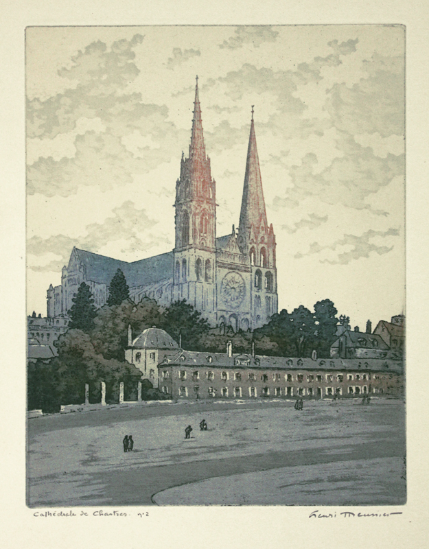 Cathedrale de Chartres by Henri Meunier