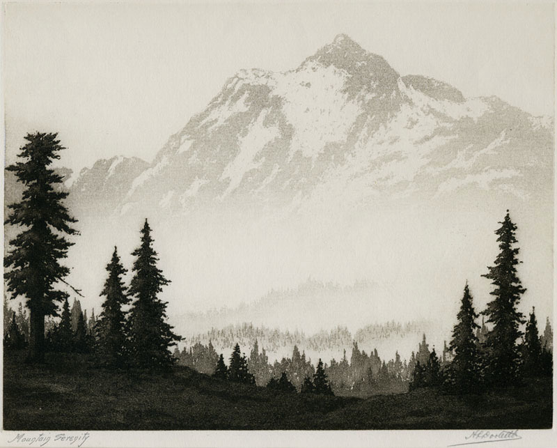 Mountain Serenity by Harold Doolittle