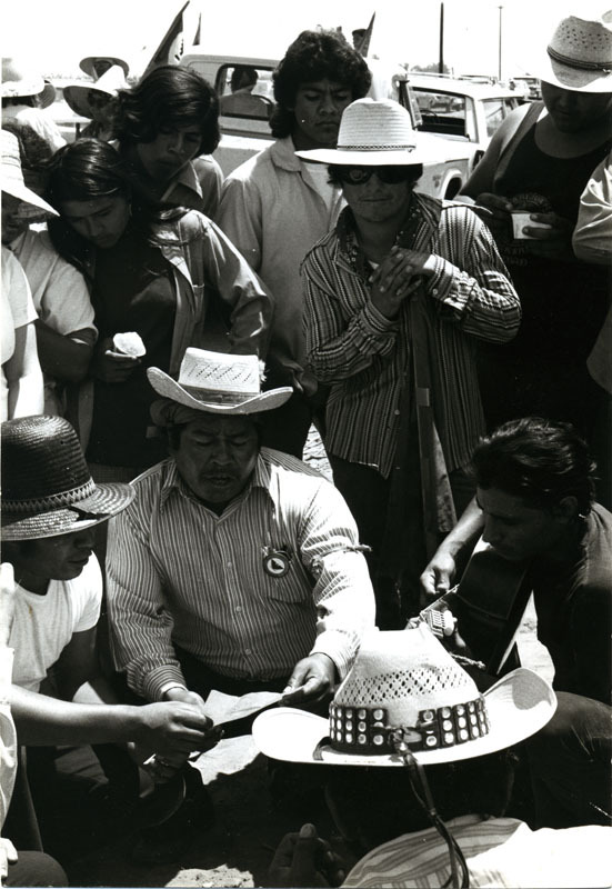 Lamont, Calif.; UFW Workers by Carol Reber