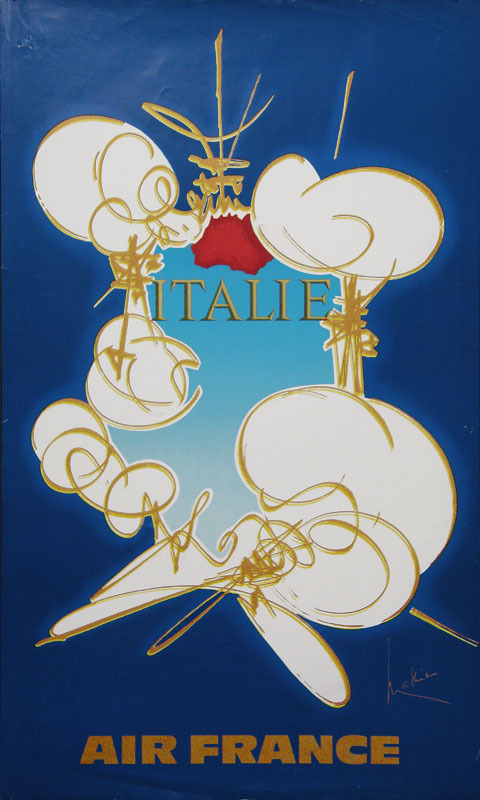 Air France - Italie by Georges Mathieu