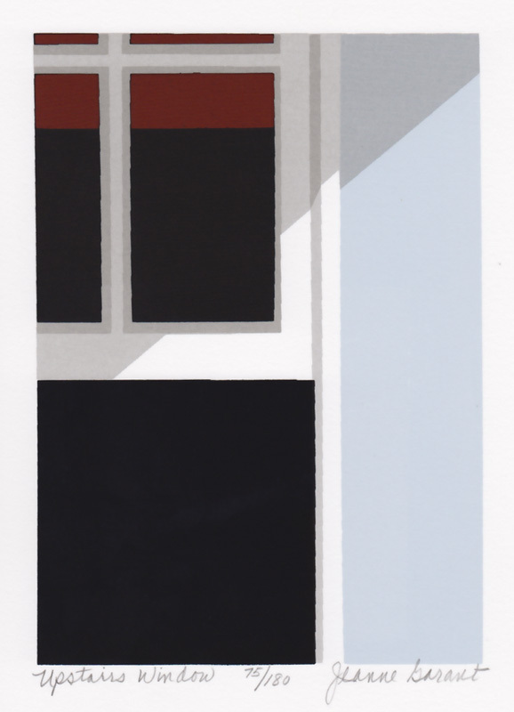 Upstairs Window by Jeanne Garant