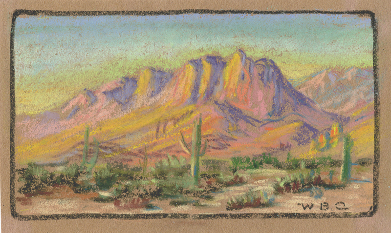 Desert Landscape by Walter Barron Currier