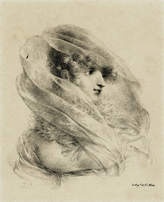 Mme. Ledieu by Jean-Baptiste Isabey