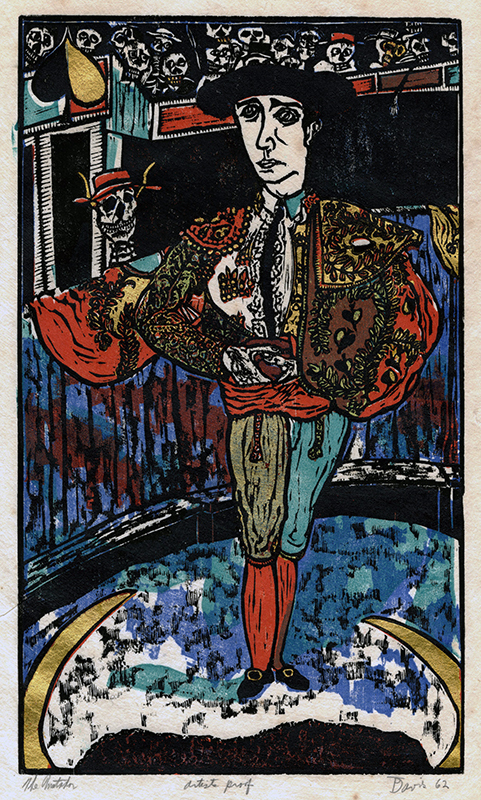 The Matador (from the portfolio Cards of Life, Cards of Death) by Ted Davies