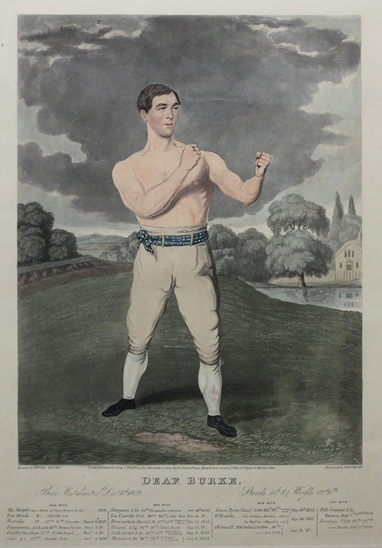 Deaf Burke (After a painting by Henry Meyer) by Charles Hunt