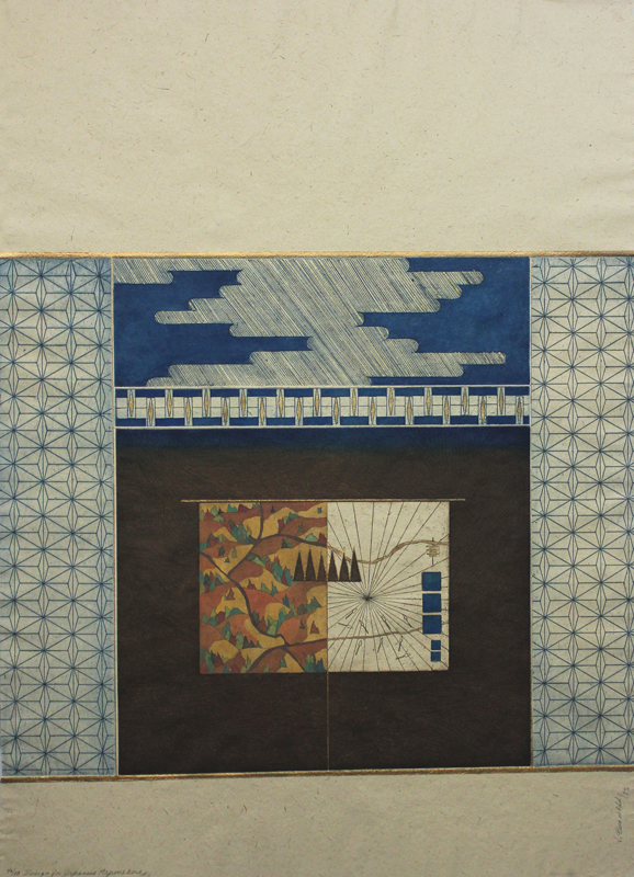 Design for Japanese Mapmakers #2 by Vivian Bergenfeld