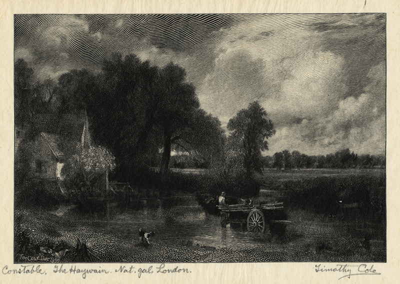 The Hay Wain (After John Constable) by Timothy Cole