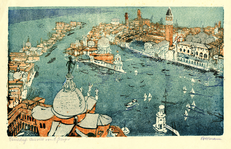 Venedig. Aussicht von S. Giorgio by Emma Bormann