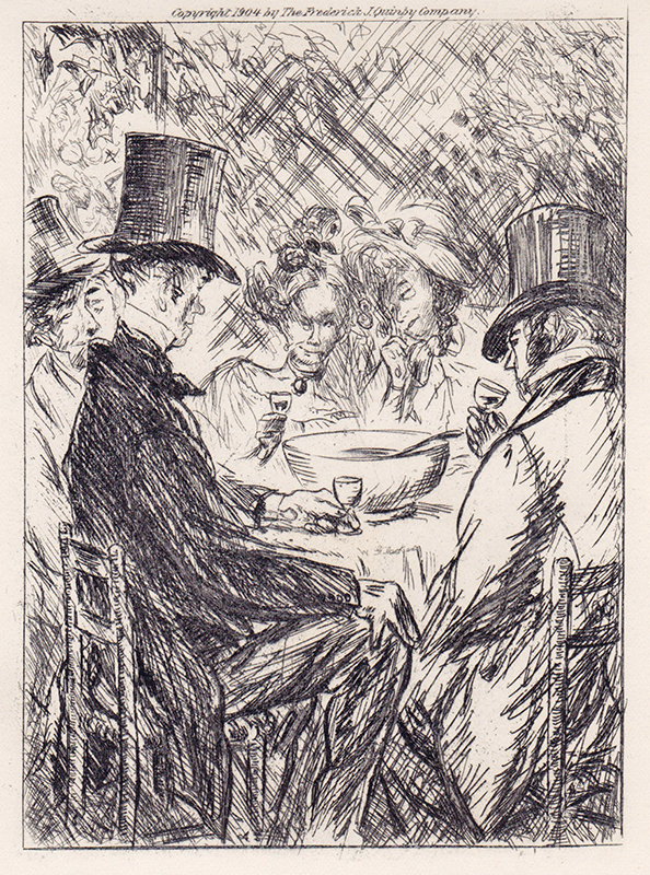 If you like it, drink it by William Glackens