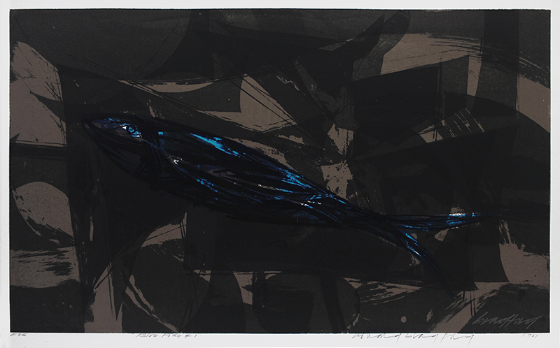 Blue Fish #1 by Howard Bradford