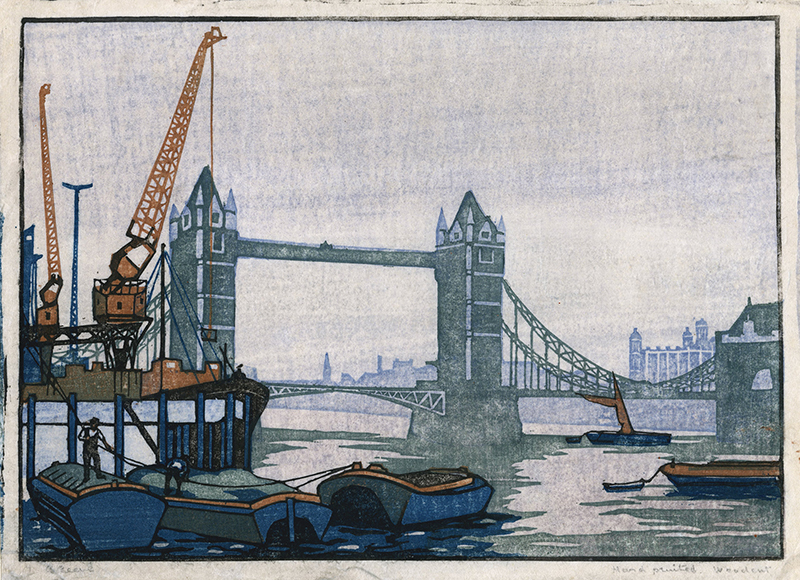 Tower Bridge, London by Agnes Reeve