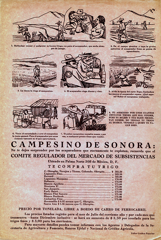 Campesino de Sonora (Farmer of Sonora) by Jose Chavez Morado