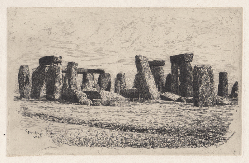 Stonehenge, Wiltshire by William Brown