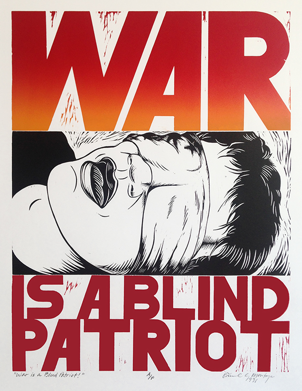 War is a Blind Patriot by Emmanuel C. Montoya
