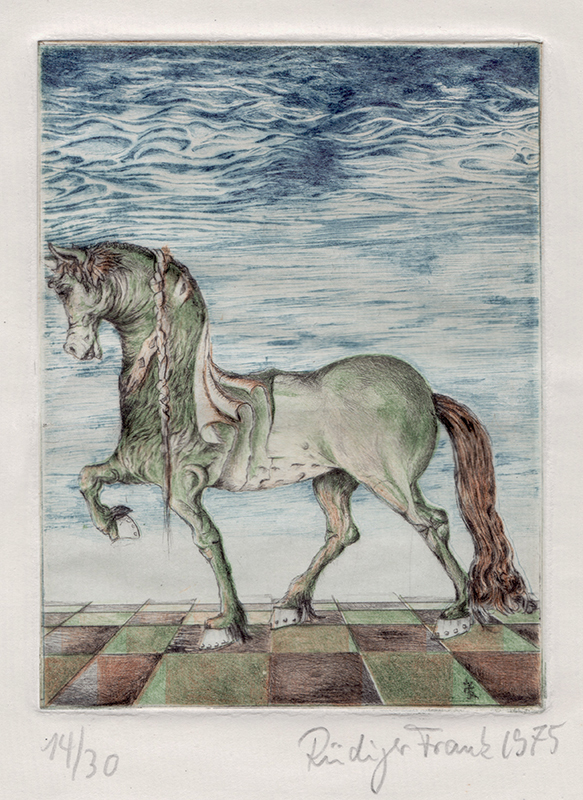 Untitled (horse), from the series Metamorphosis Animalis by Tilopa Monk a.k.a. Rudiger Frank