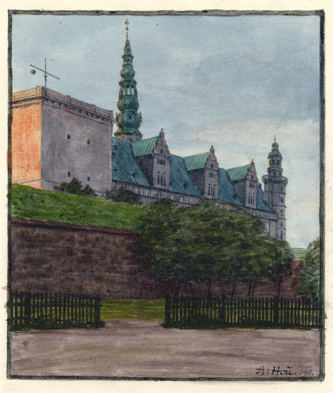 Kronborg Castle, Copenhagen  (Hamlet Castle) by Axel Hou