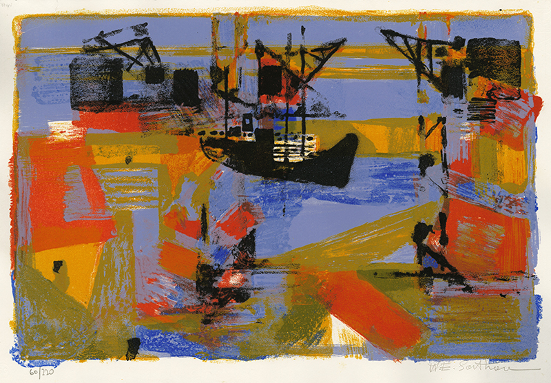 Untitled (Harbour) by Maurice E. Sarthou