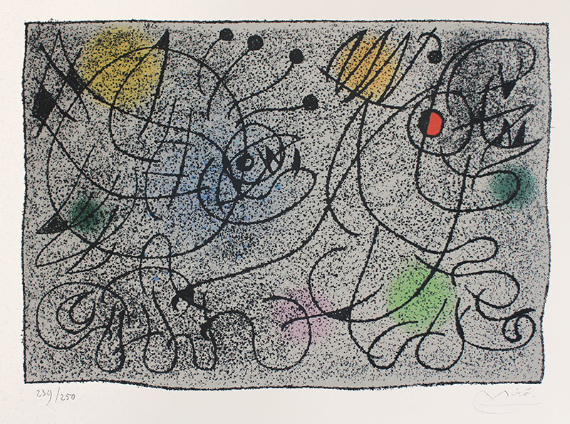 Untitled - from the International Rescue Committee portfolio by Joan Miro