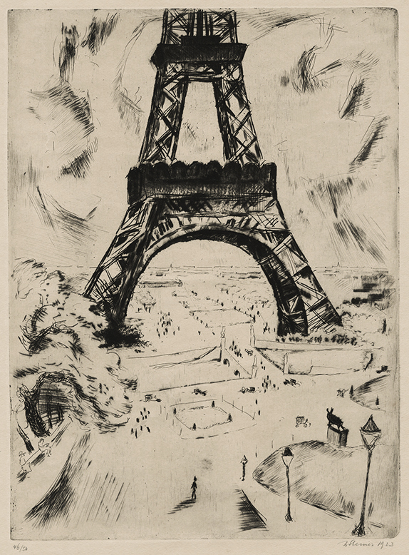 (Eiffel Tower) by Lilly Steiner