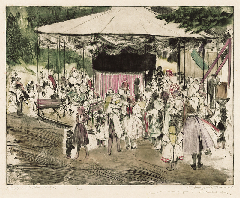 Merry go round (Czechoslovakia); a.k.a. Ringespiel by Max Pollak