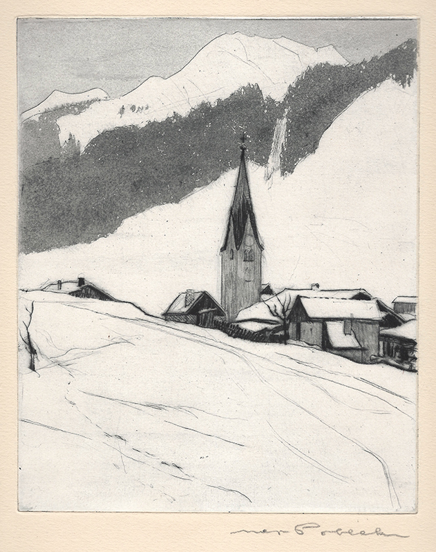 Pettneu am Tyrol by Max Pollak