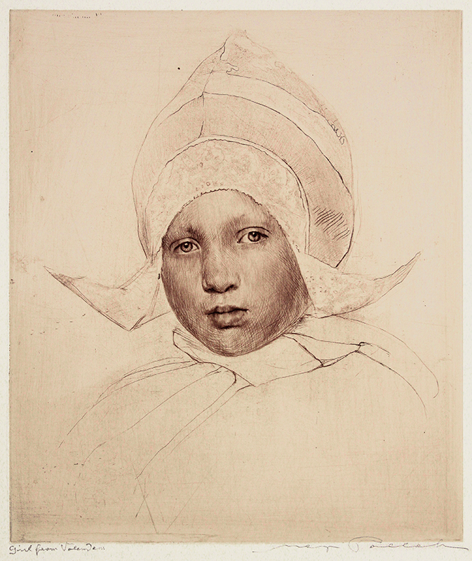 Girl from Volendam (a.k.a. Volendamer Madchen) by Max Pollak