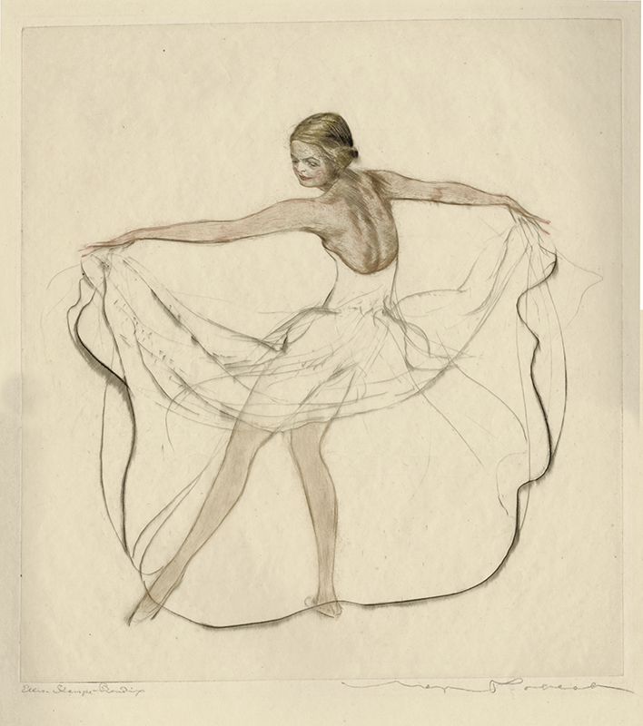 Dancers: Ellis Stampe Bendix (Lilian Ellis) by Max Pollak