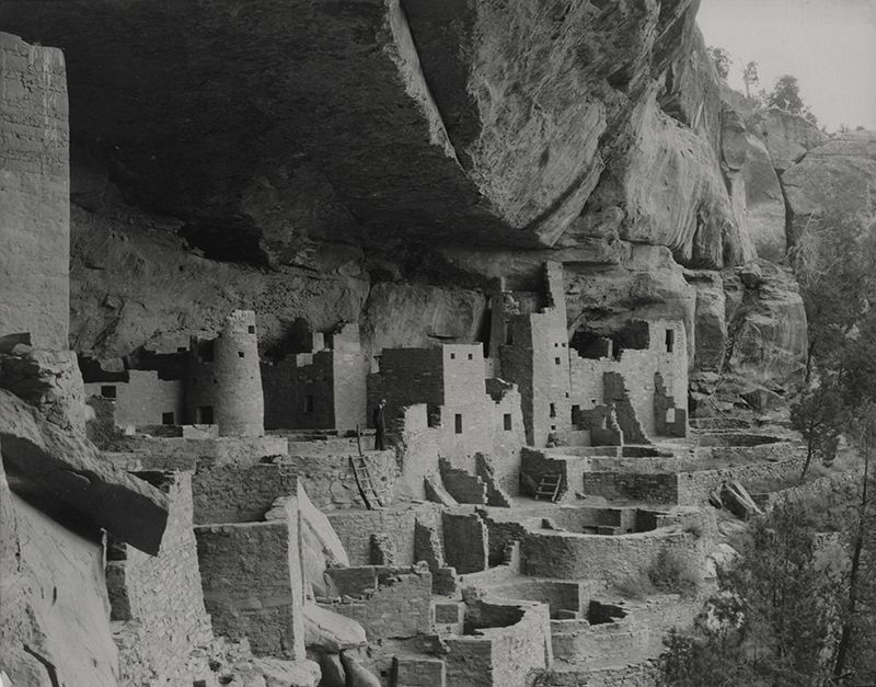 Cliff Palace Ruins - Mesa Verde National Park, Colo. by George Lytle Beam