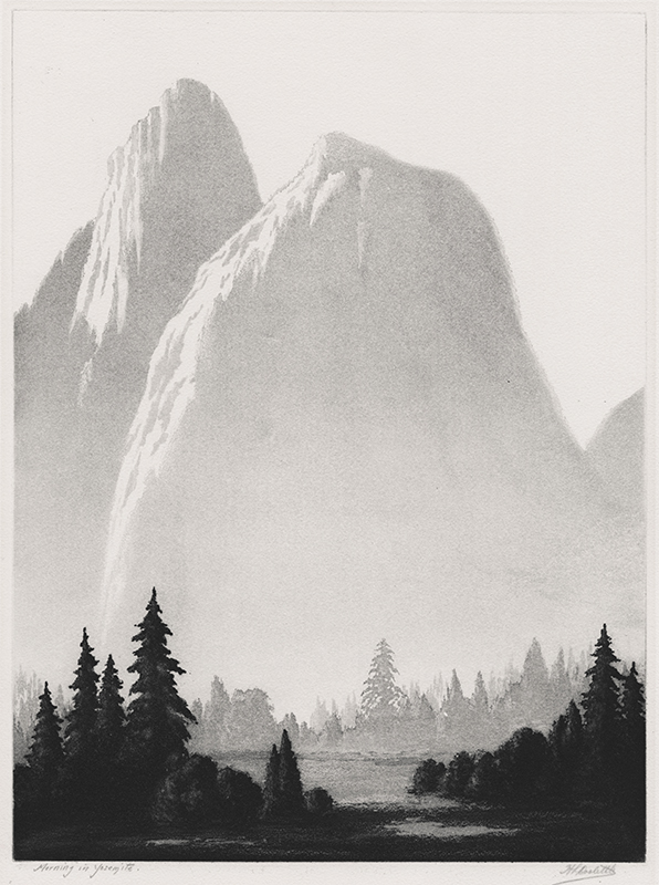Morning in Yosemite by Harold Doolittle