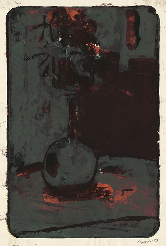 (Bouquet in vase) by Joyce Rezendes