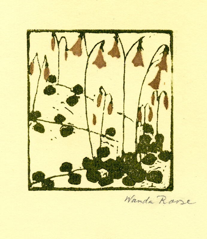 (Flowers) by Wanda Agnes Reichman-Roose