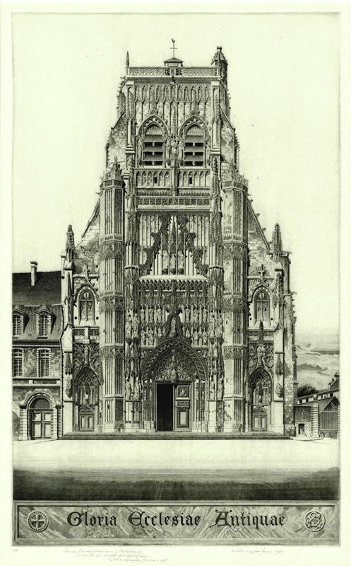 Gloria Ecclesiae Antiquae (a.k.a.: Gloria: Saint Riquier & The Church of Saint Riquier) by John Taylor Arms