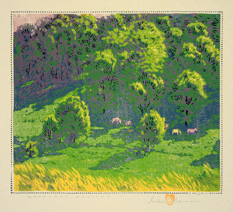 Woodland Meadows by Gustave Baumann