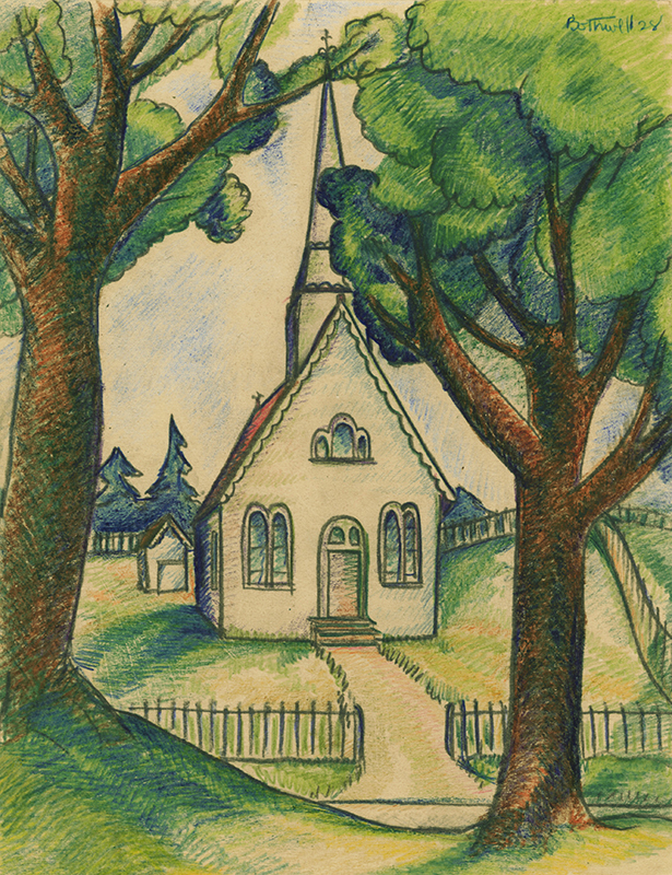 The Church, Port Gamble by Dorr Bothwell