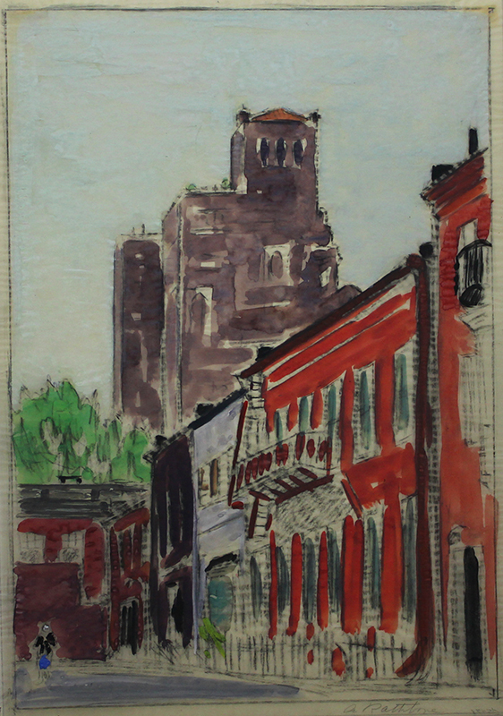 MacDougal Alley, NY by Augusta Payne Rathbone
