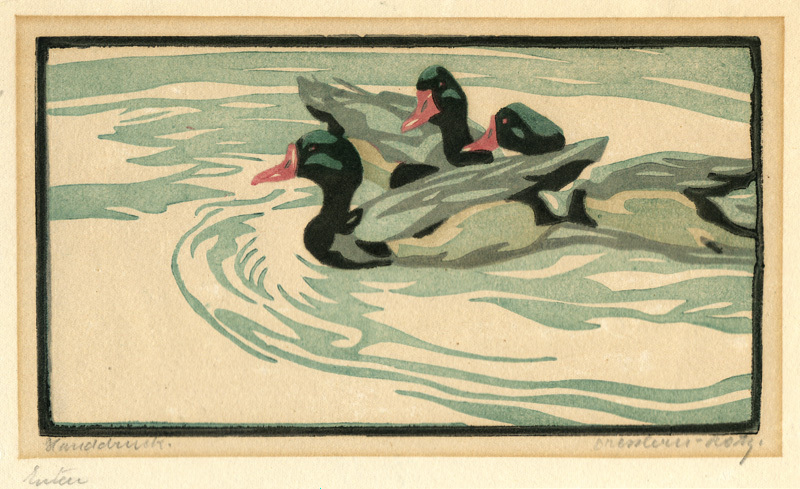Enten (Ducks) by Norbertine von Bresslern-Roth