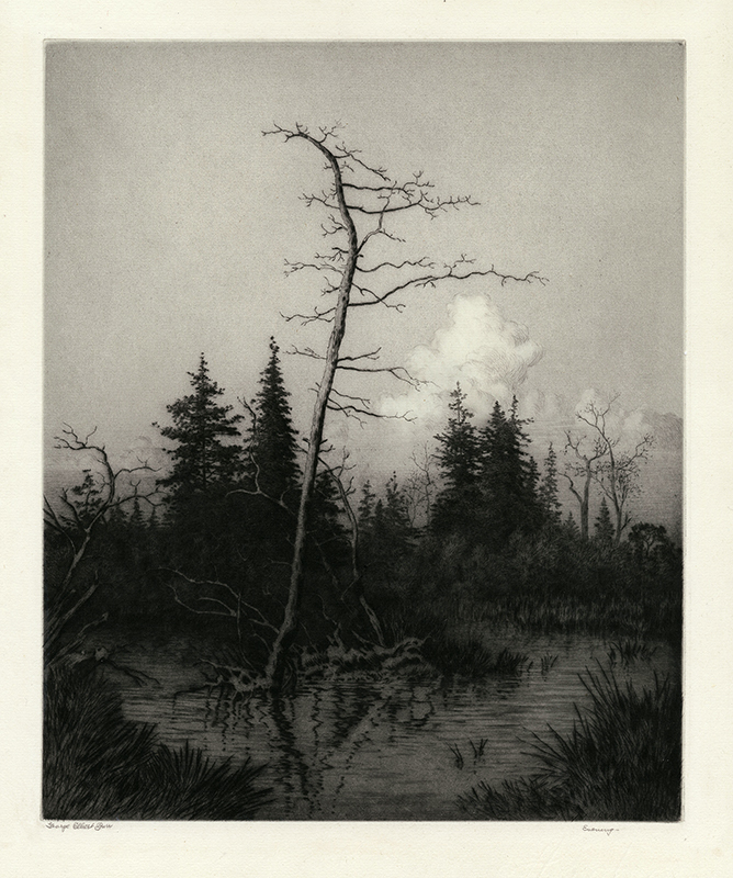 Evening by George Elbert Burr