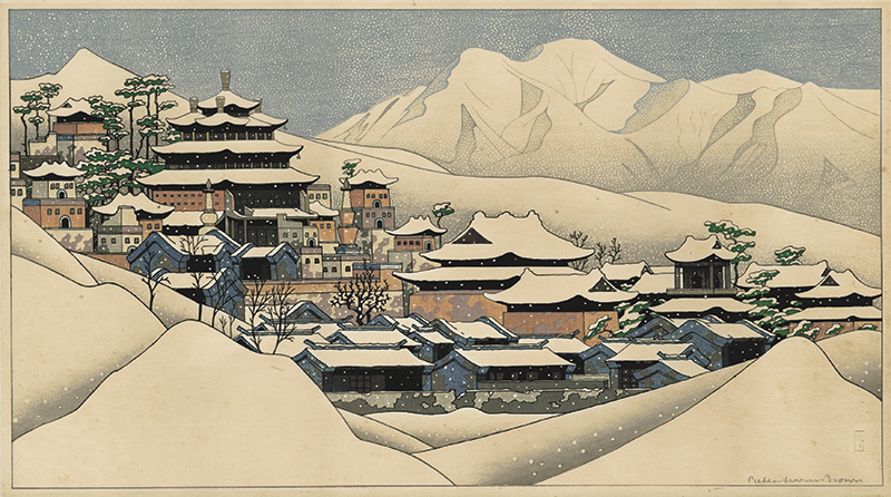 Jehol, Manchuria, in Winter by Pieter Irwin Brown