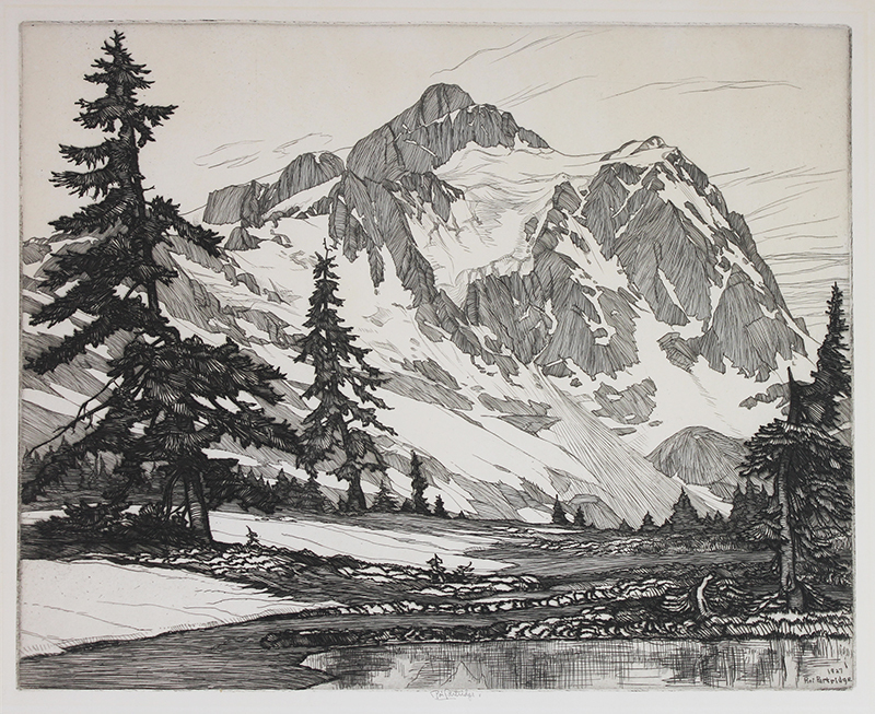 Shuksan (Mount Shuksan) by Roi George Partridge