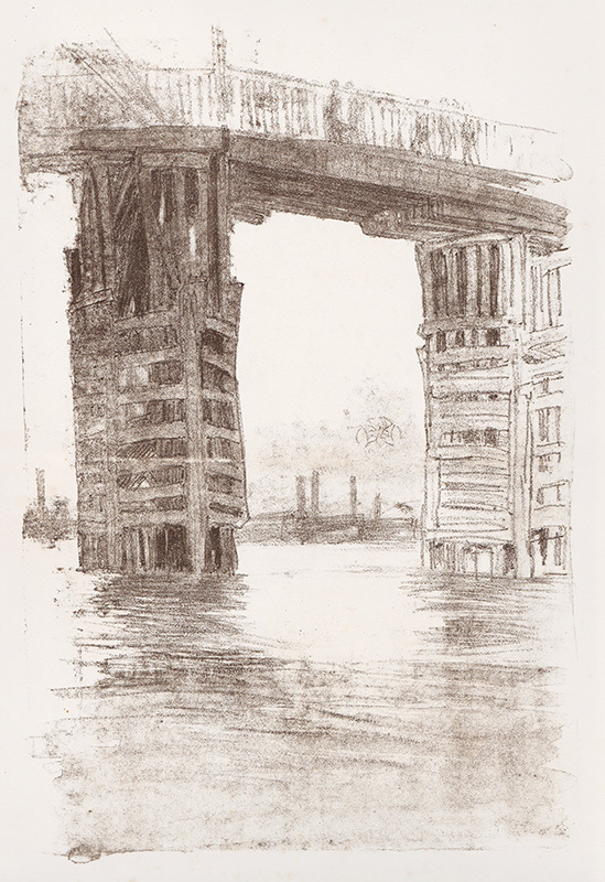The Tall Bridge by James Abbott McNeill Whistler