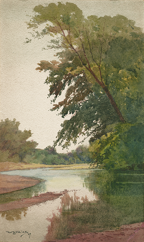 Dry Creek - Healdsburg by William Seltzer Rice