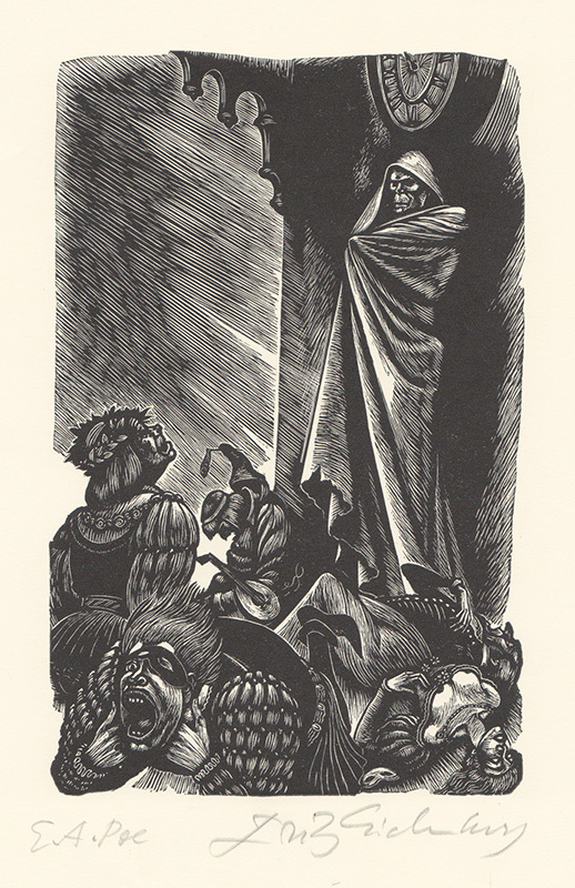 The Mask of the Red Death (Tales of Edgar Allan Poe) by Fritz Eichenberg