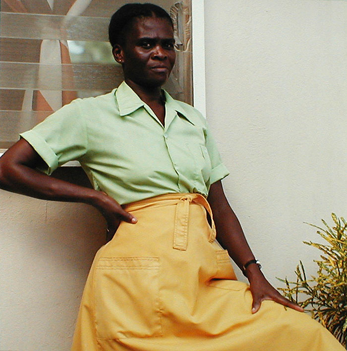 Woman in Yellow Skirt from Tobago, West Indies by Carol Fisher