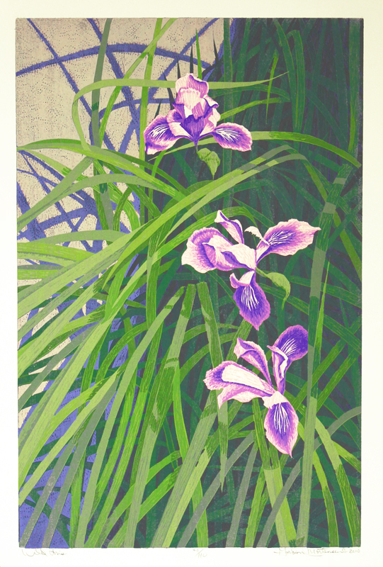 Wild Iris by Gordon Louis Mortensen