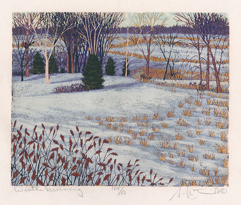 Winter Morning by Gordon Louis Mortensen