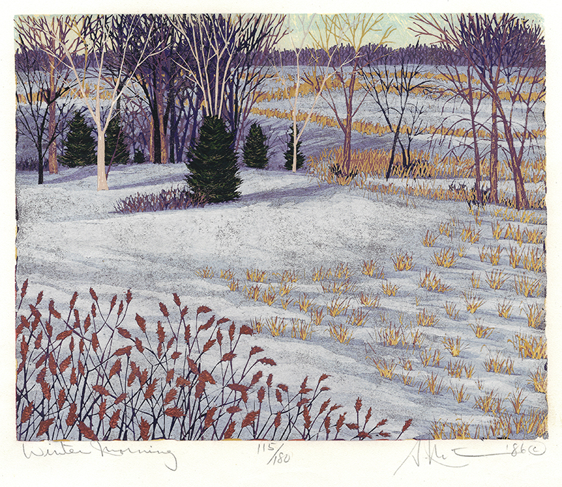Winter Morning by Gordon Louis Mortensen